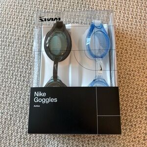 Nike Black Swim Goggles